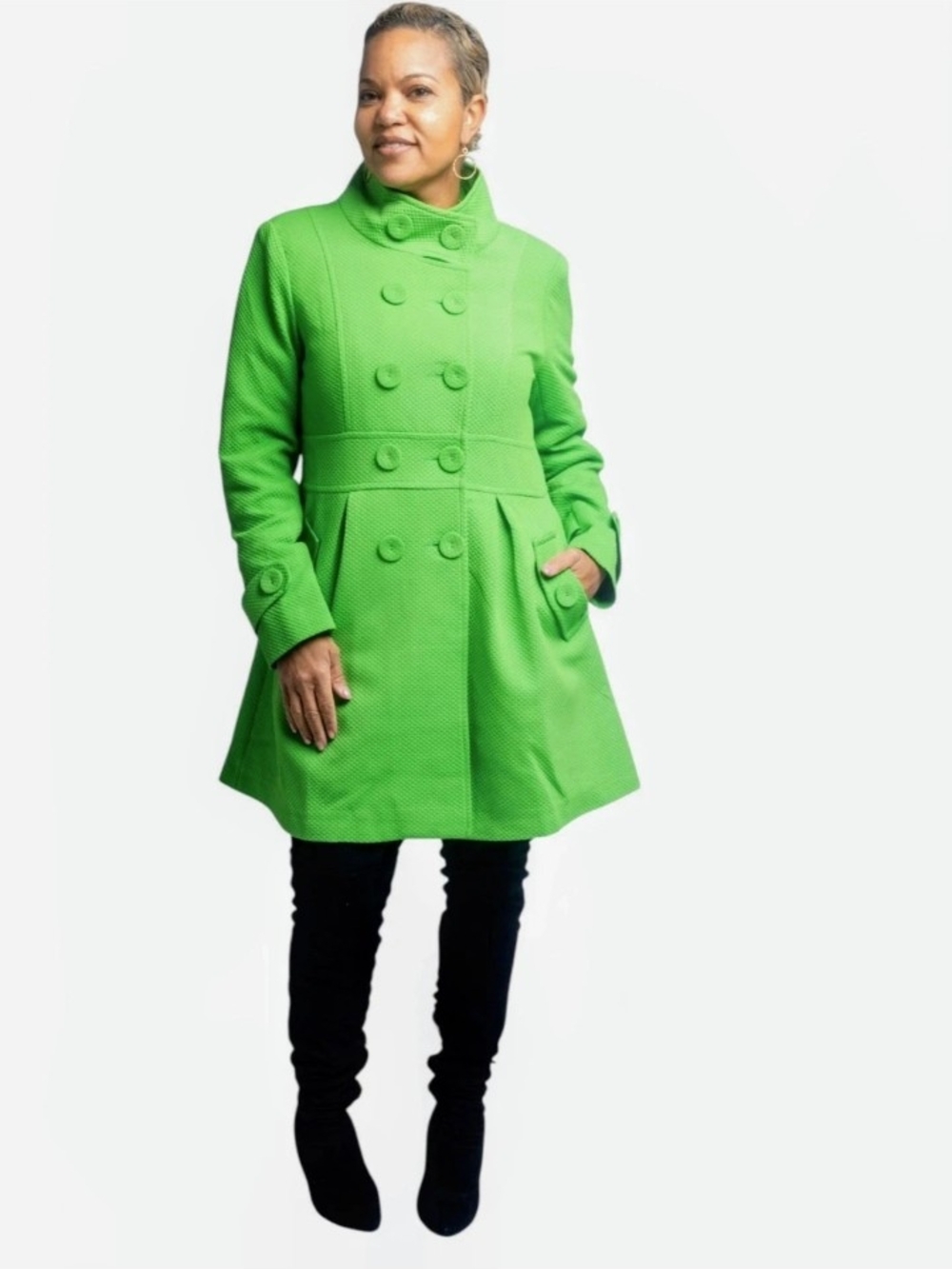 Tracy Nicole Clothing Collection "Ivy Peacoat Dress"